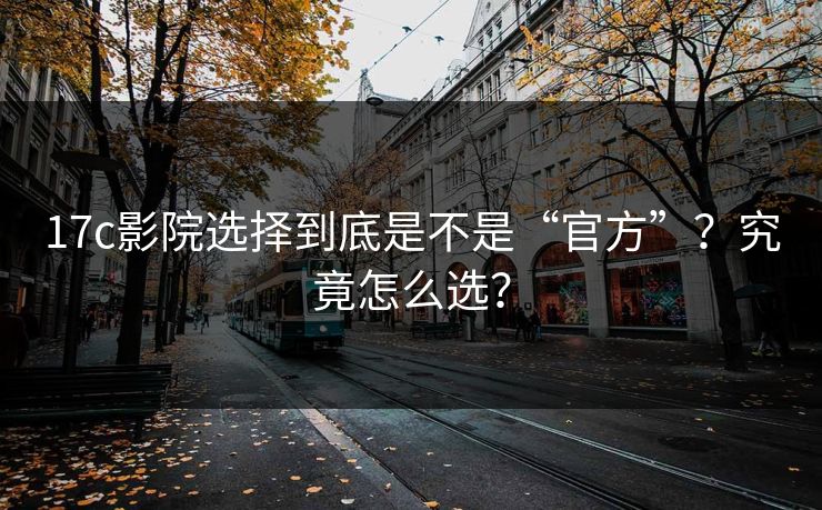 17c影院选择到底是不是“官方”？究竟怎么选？
